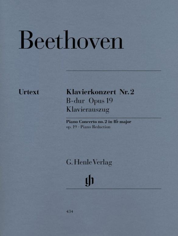 Vorderes Coverbild Beethoven, Ludwig van - Klavierkonzert Nr. 2 B-dur op. 19