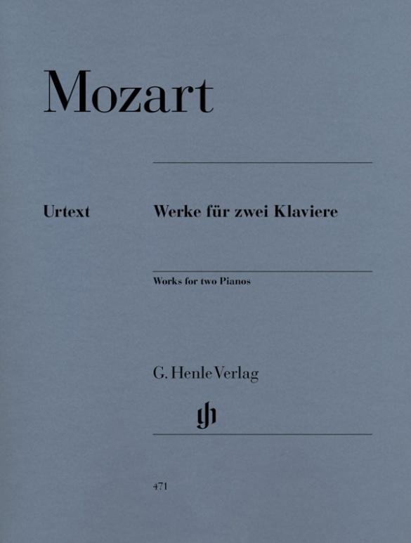 Vorderes Coverbild Mozart, Wolfgang Amadeus - Werke für zwei Klaviere