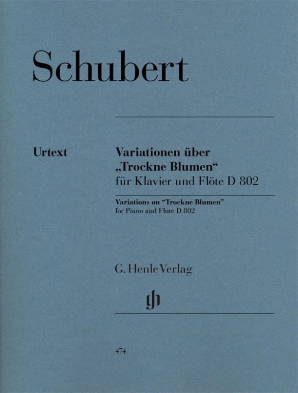 Vorderes Coverbild Schubert, Franz - Variationen über "Trockne Blumen" e-moll op. post. 160 D 802