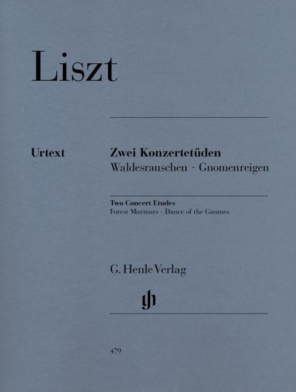 Vorderes Coverbild Liszt, Franz - Zwei Konzertetüden