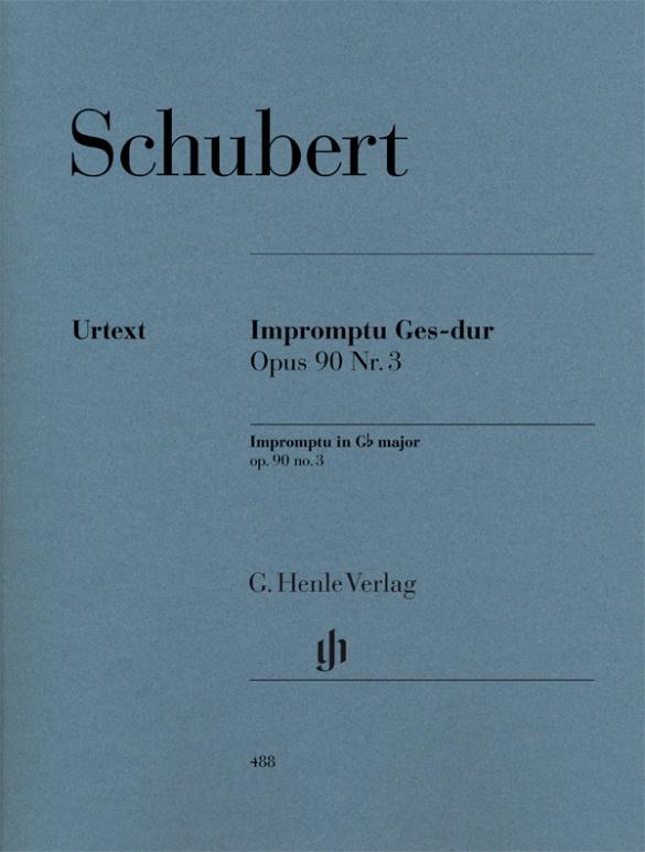 Vorderes Coverbild Schubert, Franz - Impromptu Ges-dur op. 90 Nr. 3 D 899