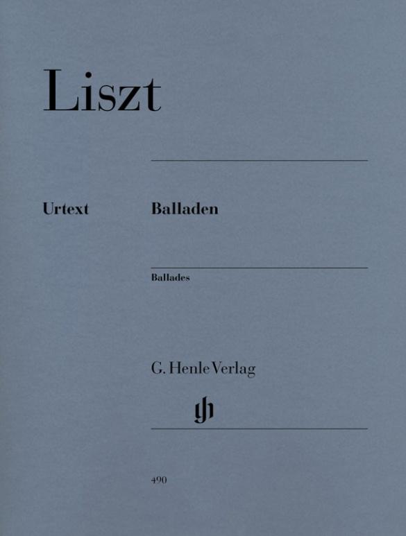 Vorderes Coverbild Liszt, Franz - Balladen