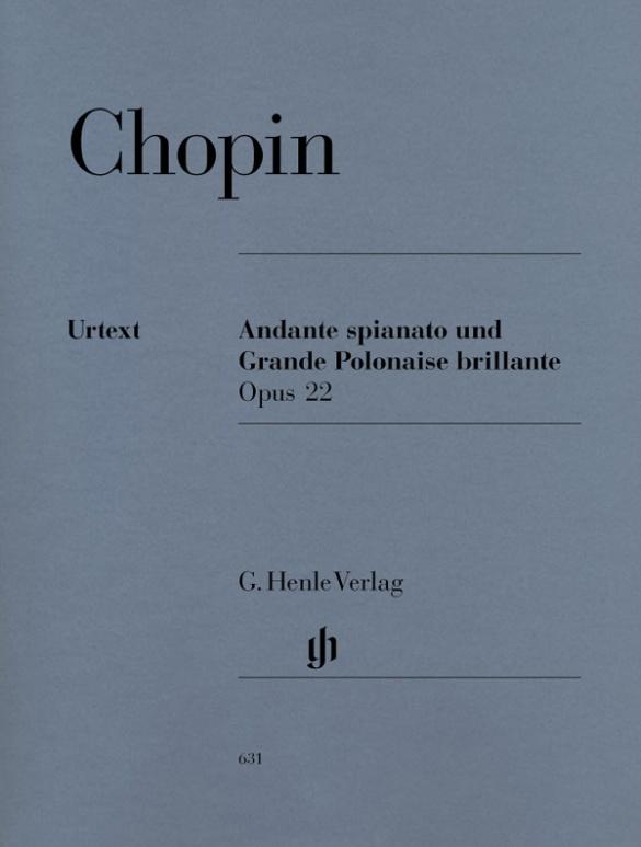Vorderes Coverbild Chopin, Frédéric - Andante spianato und Grande Polonaise brillante Es-dur op. 22