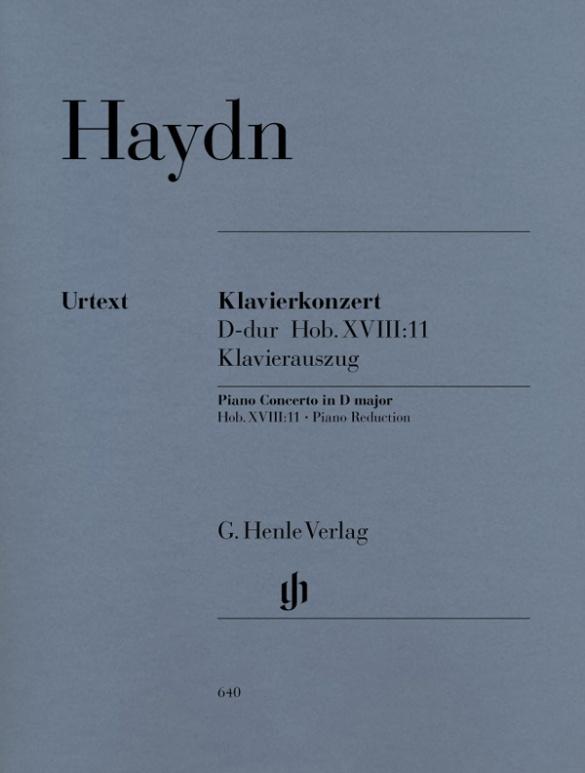 Vorderes Coverbild Haydn, Joseph - Klavierkonzert (Cembalo) D-dur Hob. XVIII:11
