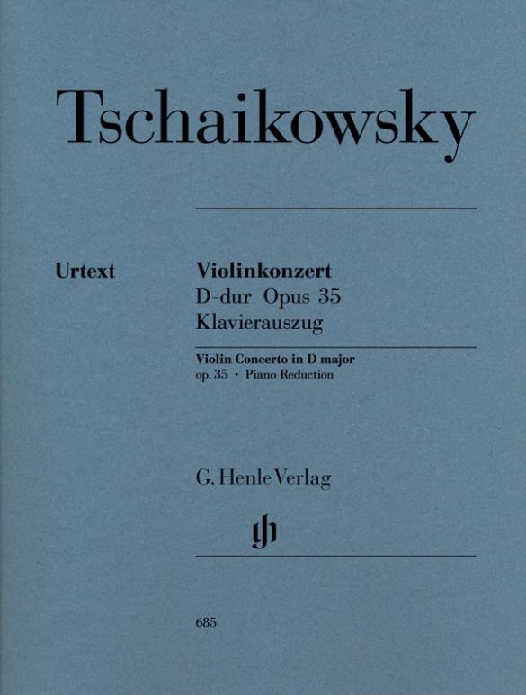 Vorderes Coverbild Tschaikowsky, Peter Iljitsch - Violinkonzert D-dur op. 35 (Klavierauszug)