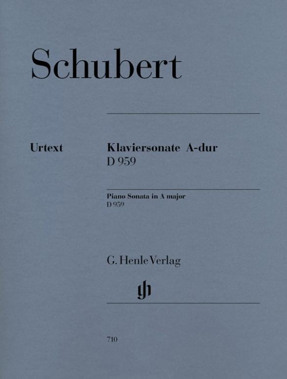 Vorderes Coverbild Schubert, Franz - Klaviersonate A-dur D 959