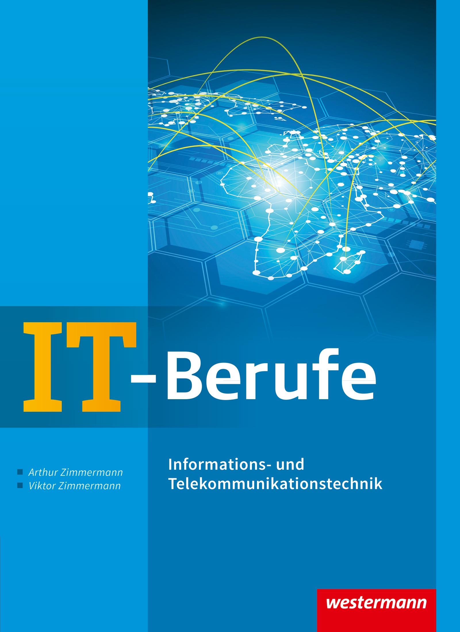 Vorderes Coverbild IT-Berufe. Informations- und Telekommunikationstechnik. Schulbuch