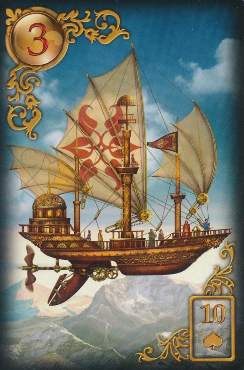 Beispielinhalt (Bild) Gilded Reverie Lenormand
