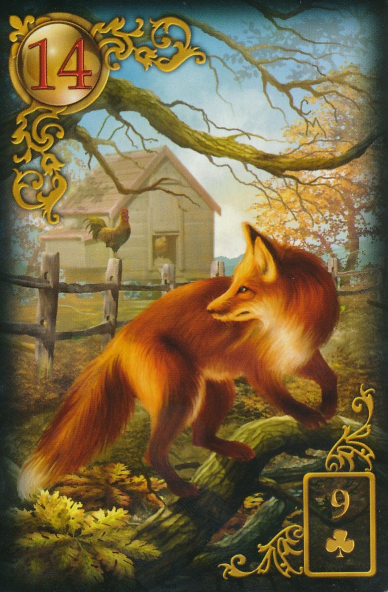Beispielinhalt (Bild) Gilded Reverie Lenormand
