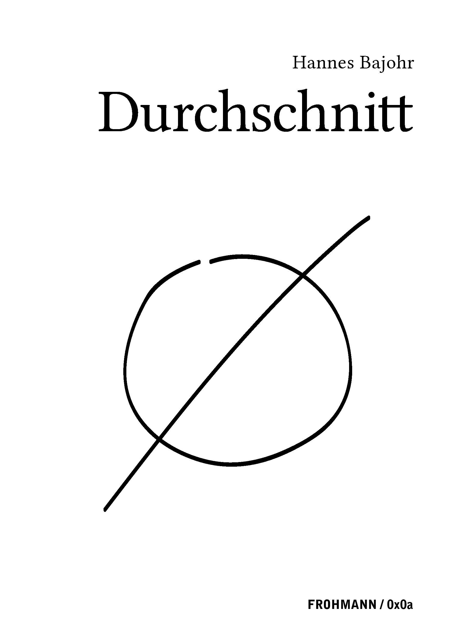Vorderes Coverbild Durchschnitt