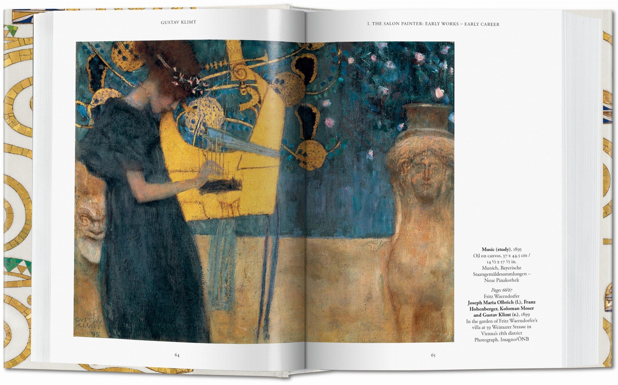 Beispielinhalt (Bild) Gustav Klimt. Zeichnungen und Gemälde