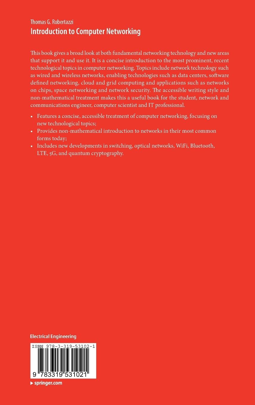 Rückseitencover Introduction to Computer Networking