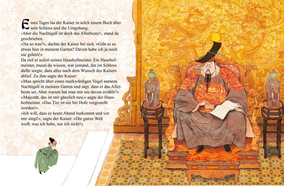Beispielinhalt (Bild) Des Kaisers Nachtigall