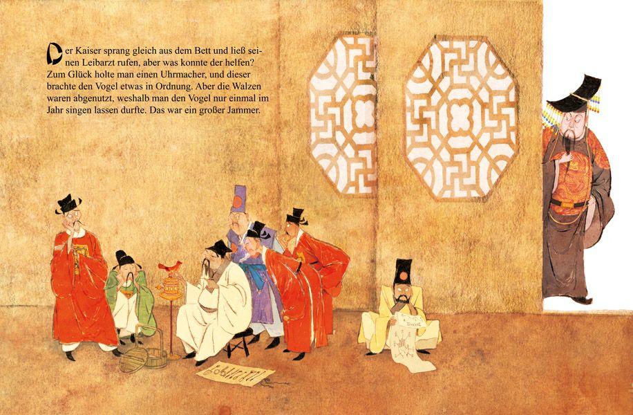 Beispielinhalt (Bild) Des Kaisers Nachtigall