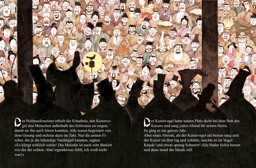 Beispielinhalt (Bild) Des Kaisers Nachtigall