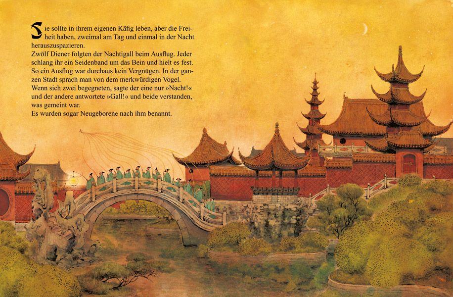 Beispielinhalt (Bild) Des Kaisers Nachtigall
