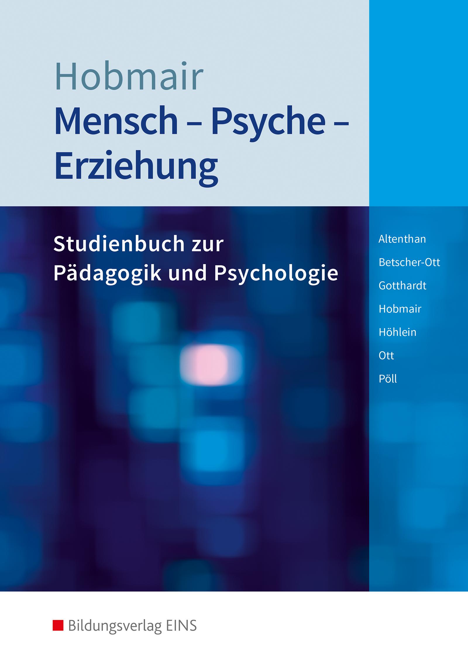 Vorderes Coverbild Mensch - Psyche - Erziehung. Schulbuch