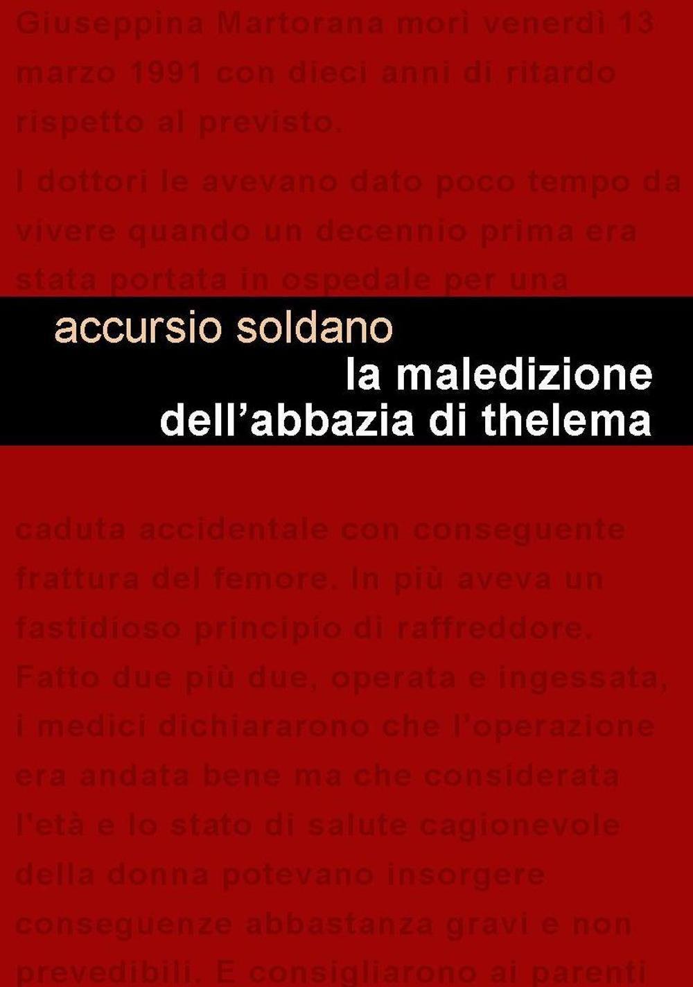 Vorderes Coverbild La maledizione dell'abbazia di Thelema
