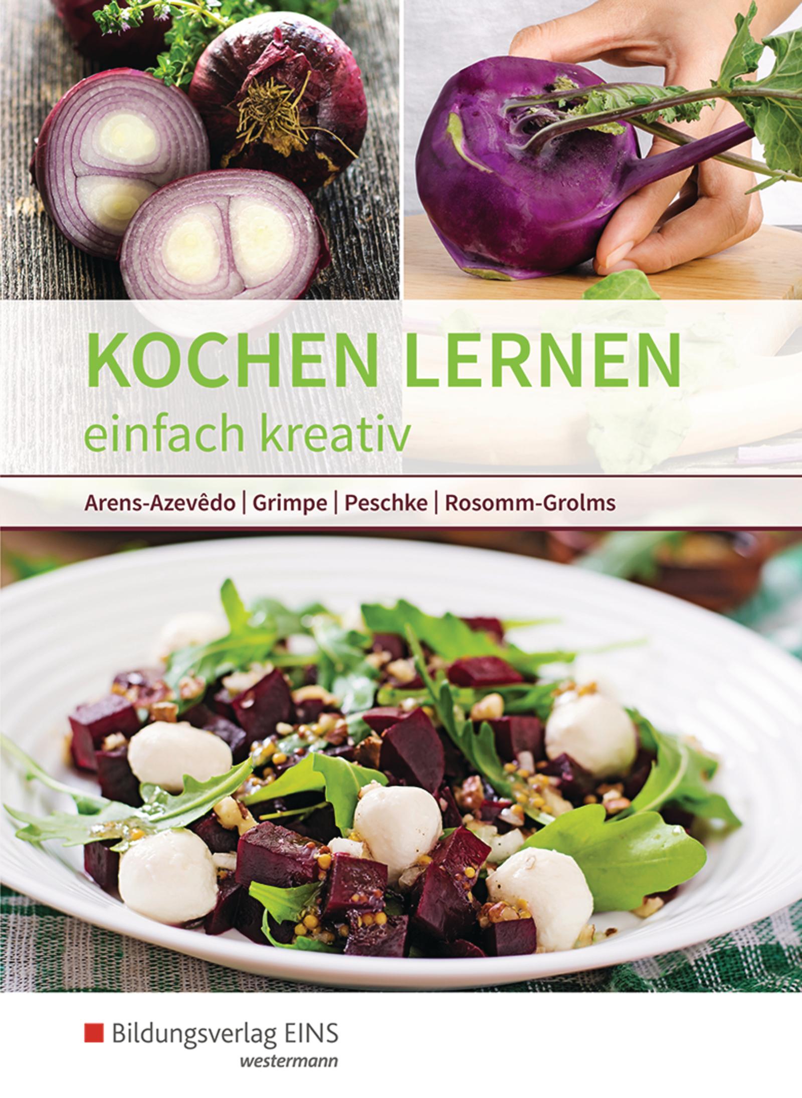 Vorderes Coverbild Kochen lernen. Schulbuch