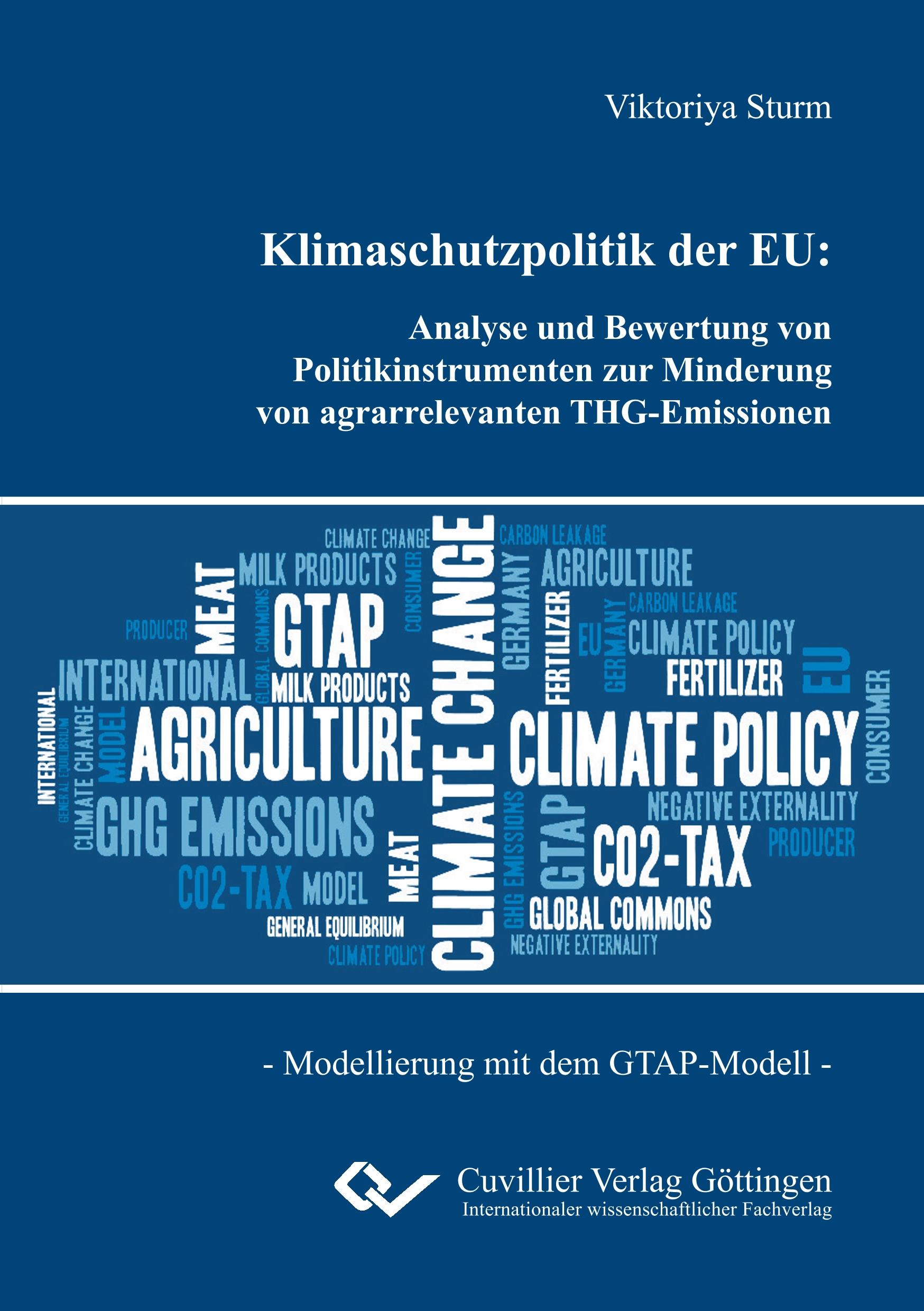 Vorderes Coverbild Klimaschutzpolitik der EU