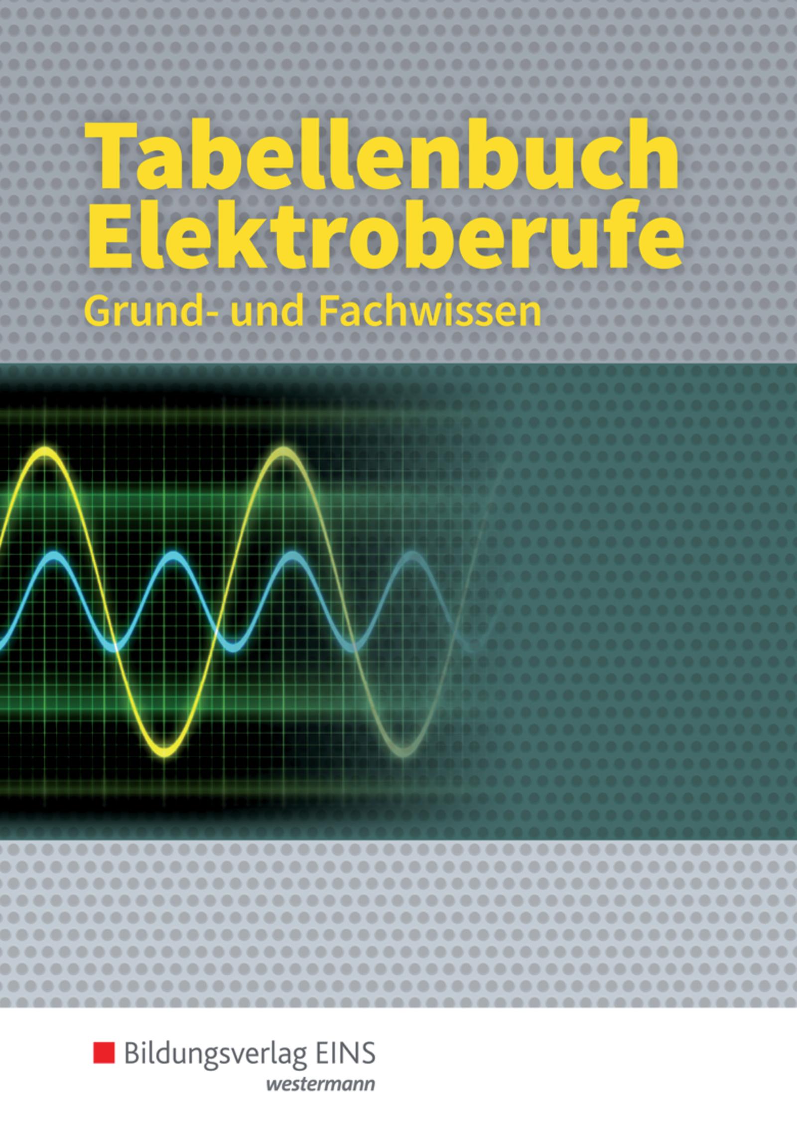 Vorderes Coverbild Tabellenbuch Elektroberufe