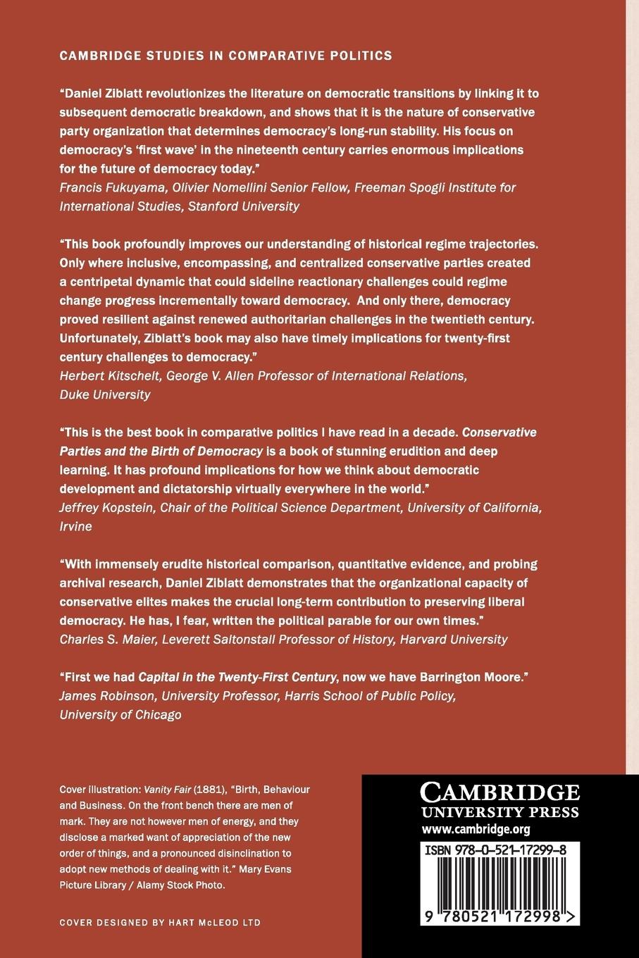 Rückseitencover Conservative Parties and the Birth of Democracy