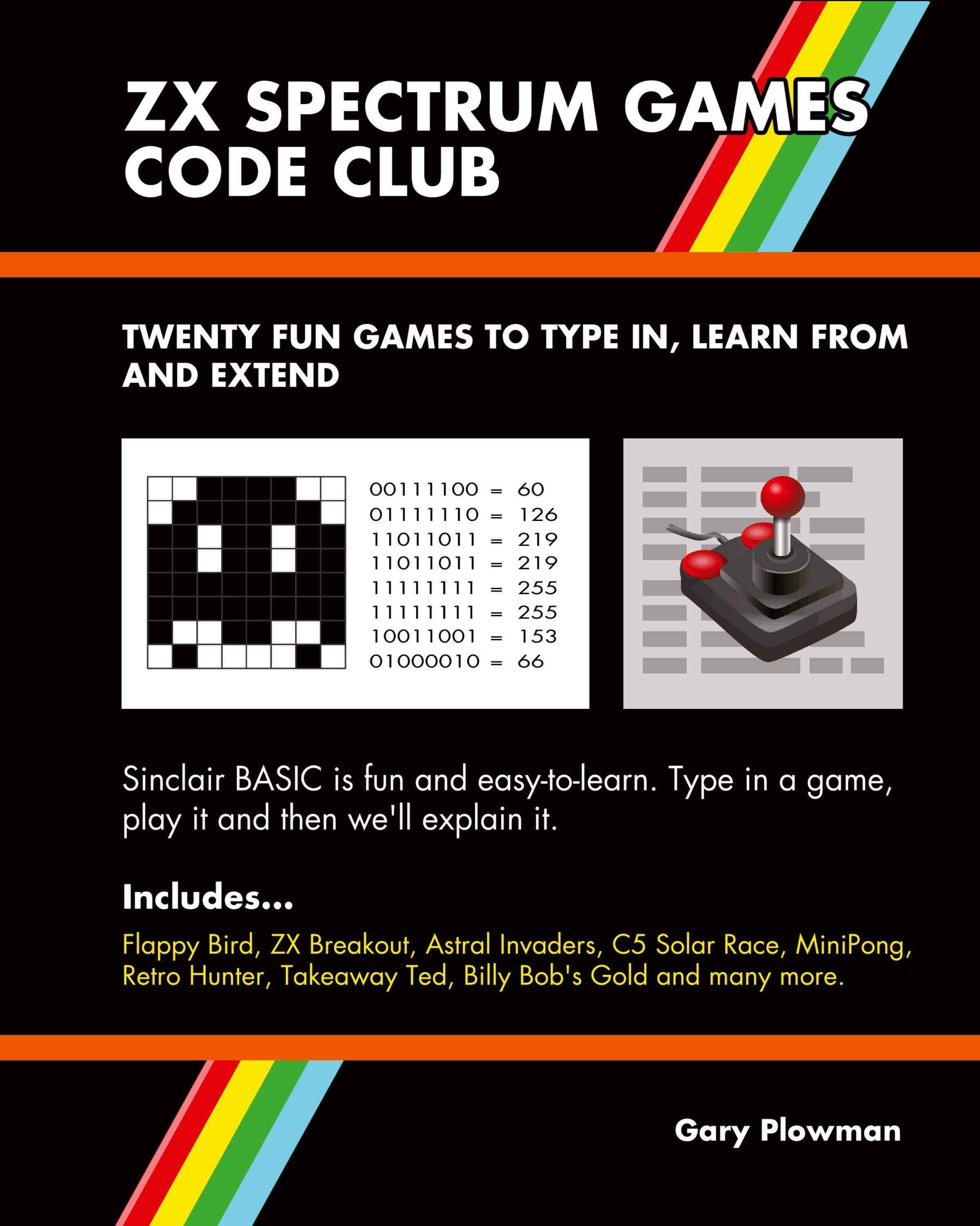 Vorderes Coverbild ZX Spectrum Games Code Club