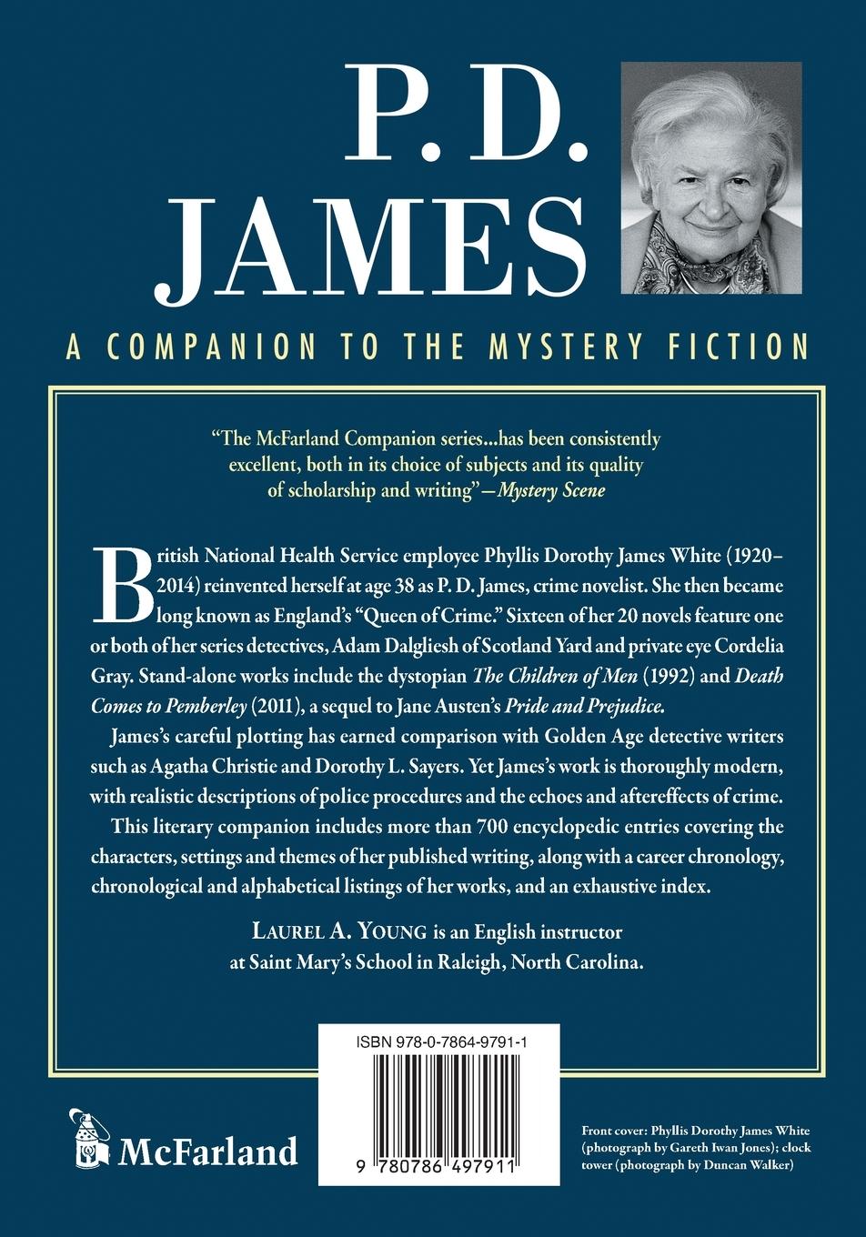 Rückseitencover P.D. James