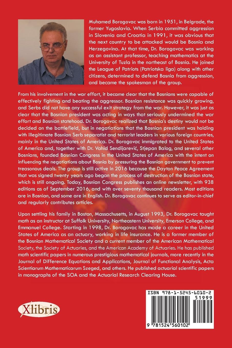 Rückseitencover The War in Bosnia