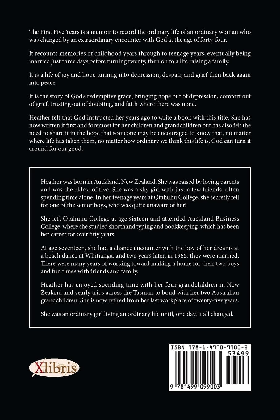 Rückseitencover The First Five Years