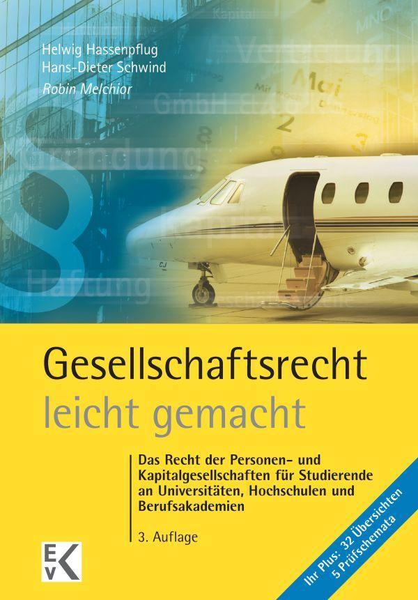 Vorderes Coverbild Gesellschaftsrecht - leicht gemacht