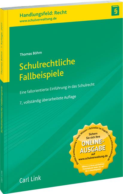 Vorderes Coverbild Schulrechtliche Fallbeispiele