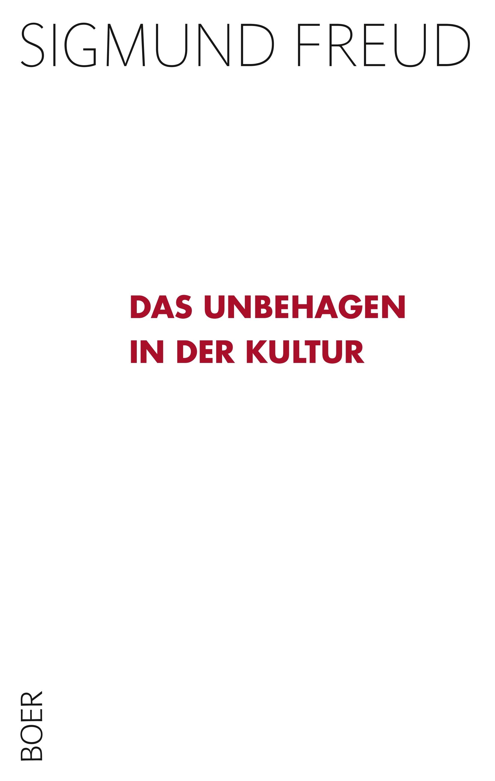 Vorderes Coverbild Das Unbehagen in der Kultur