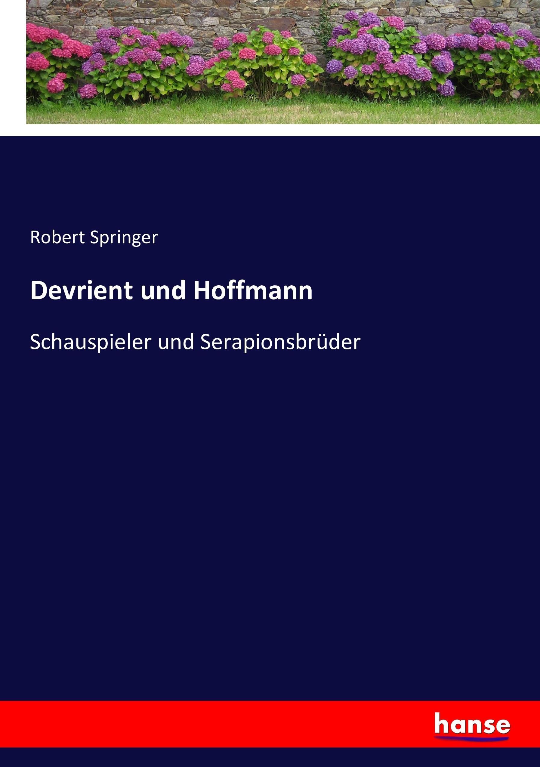 Vorderes Coverbild Devrient und Hoffmann