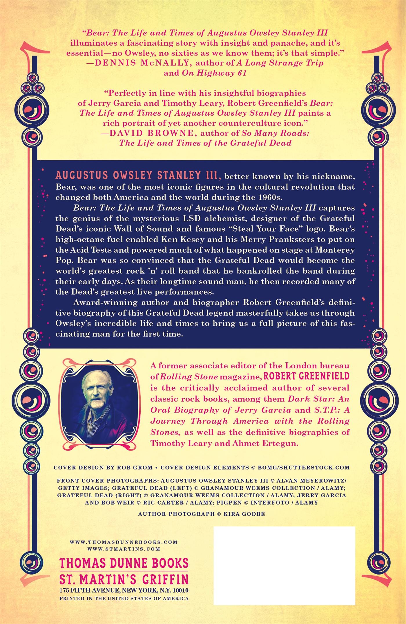 Rückseitencover Bear