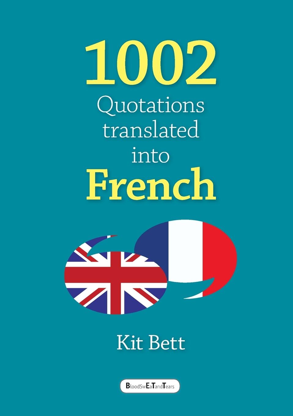 Vorderes Coverbild 1002 Quotations translated into French