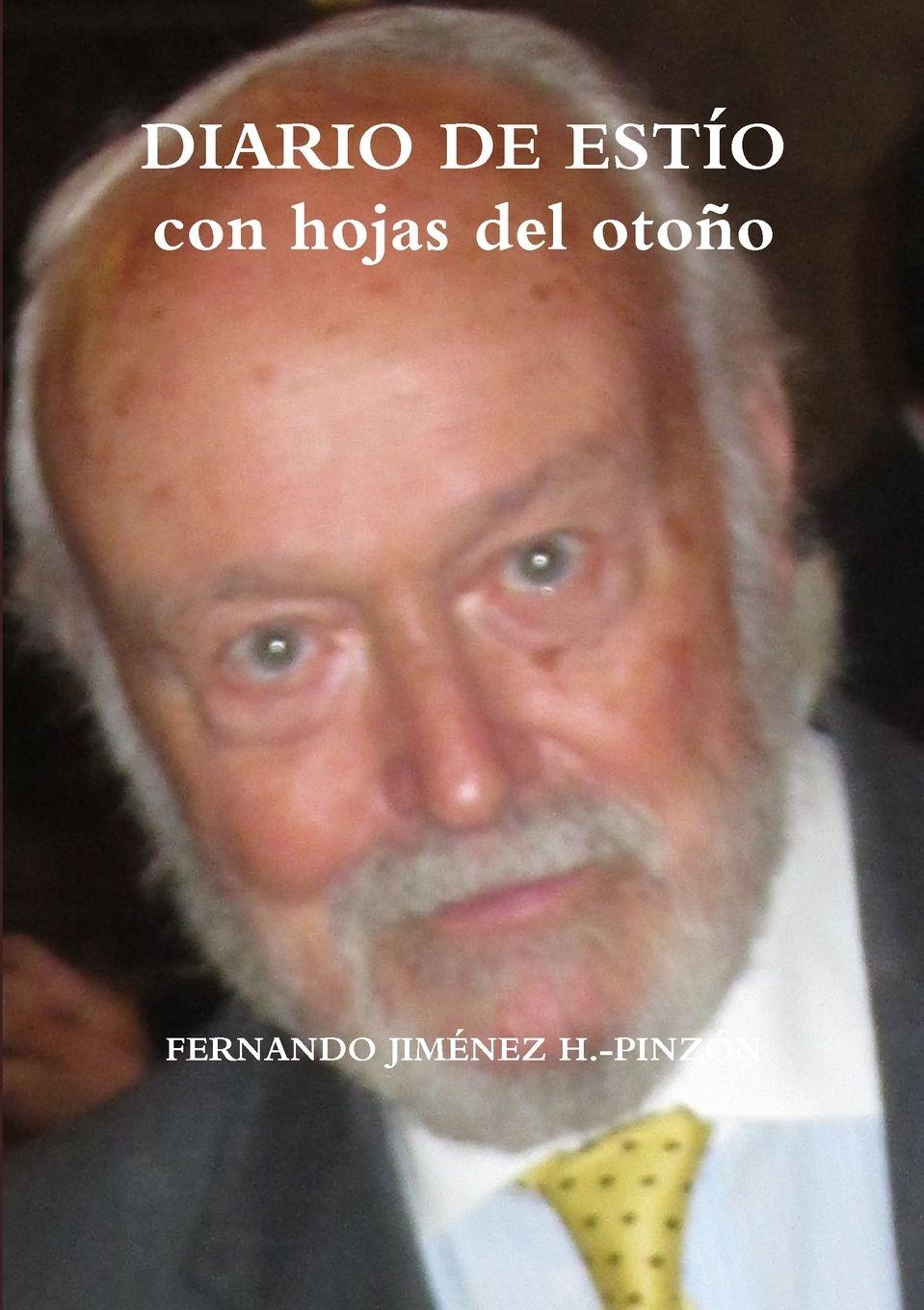 Vorderes Coverbild DIARIO DE ESTÍO, con hojas del otoño