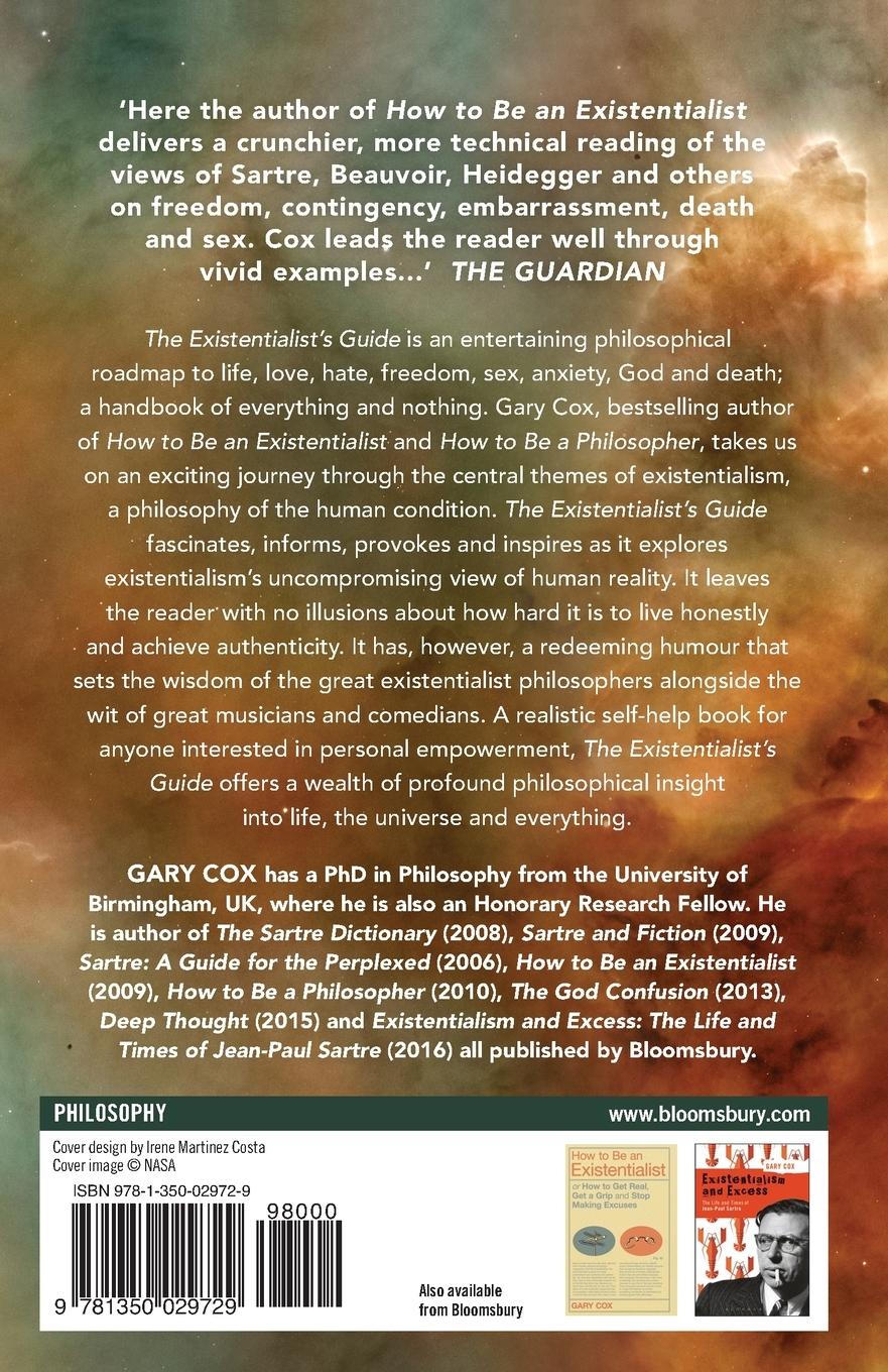 Rückseitencover The Existentialist's Guide to Death, the Universe and Nothingness