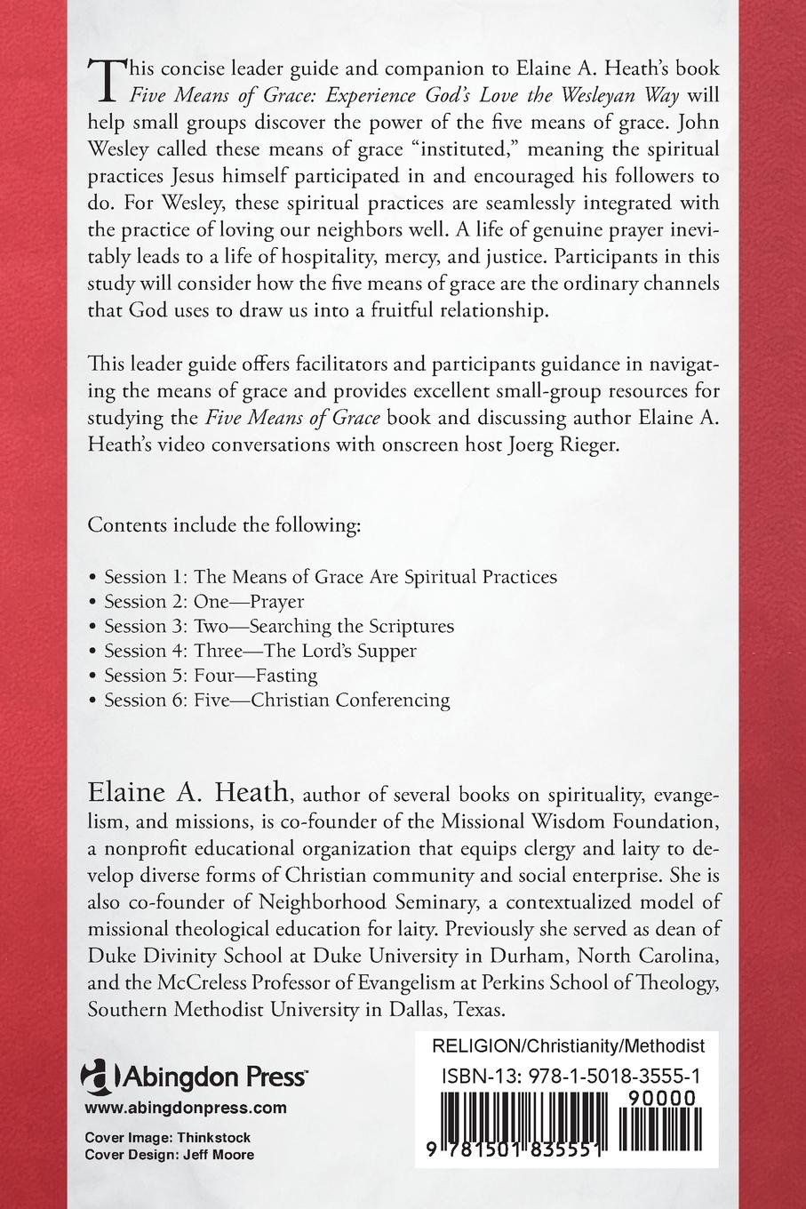Rückseitencover Five Means of Grace
