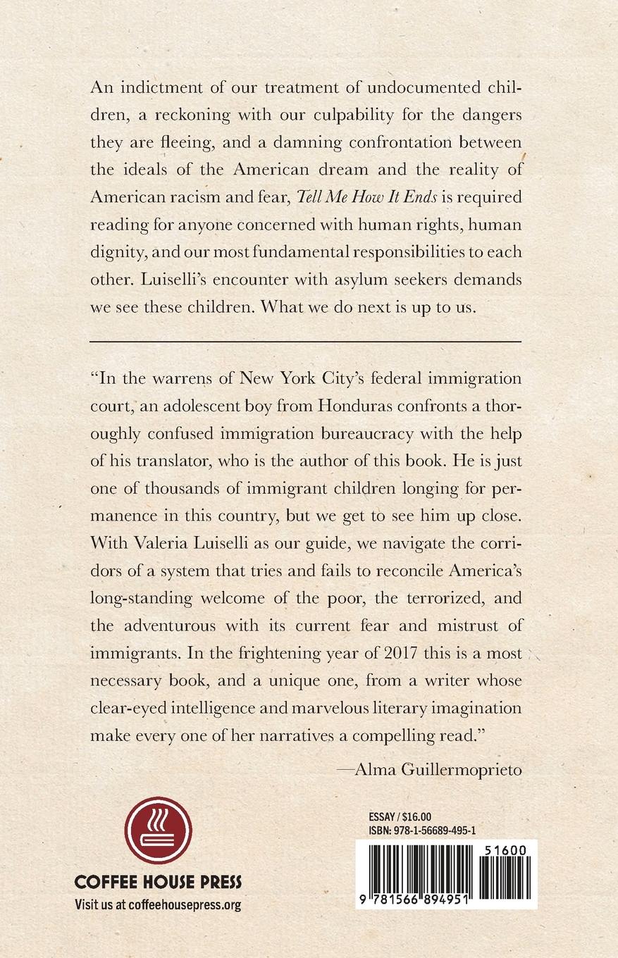 Rückseitencover Tell Me How It Ends