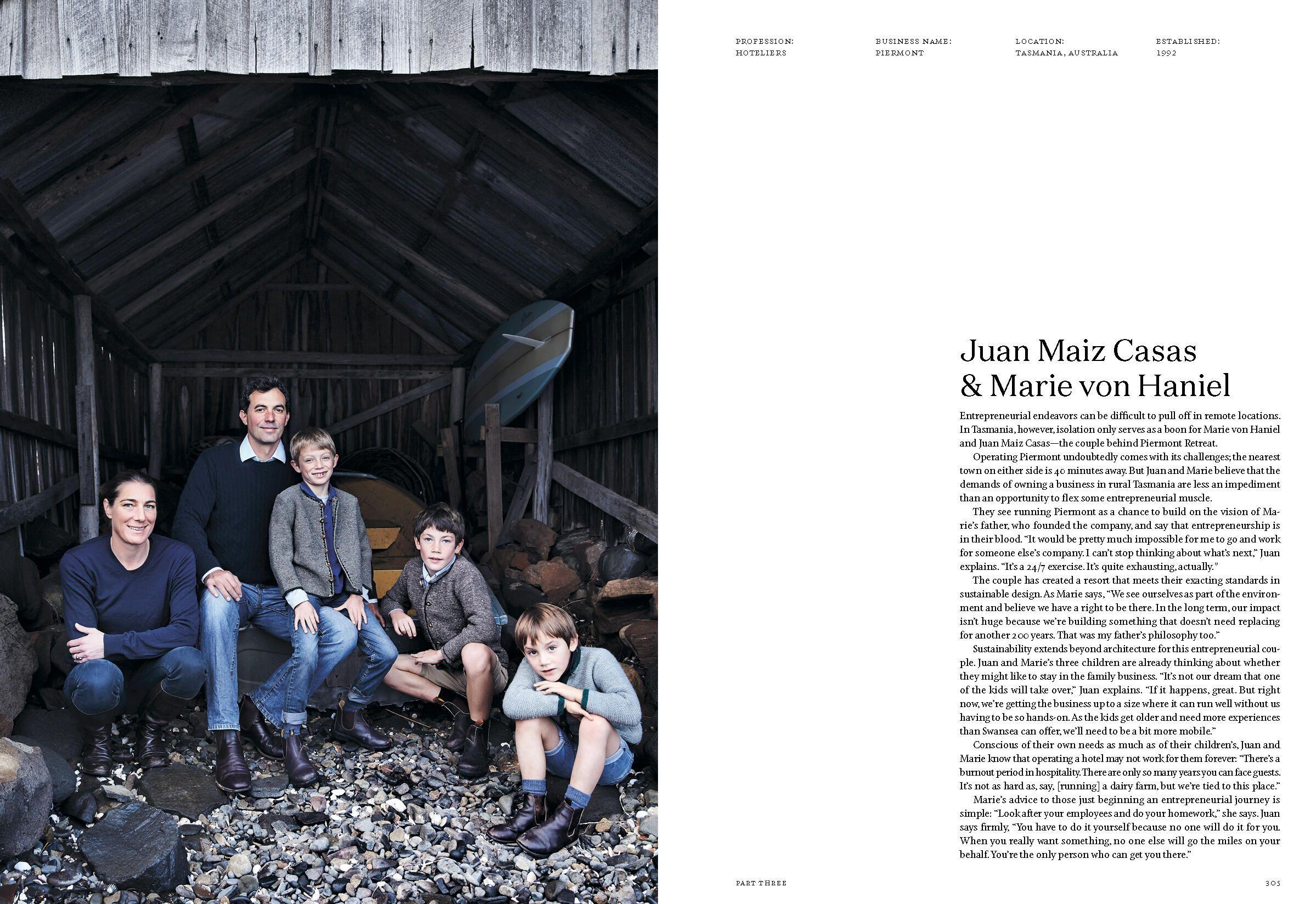 Beispielinhalt (Bild) The Kinfolk Entrepreneur