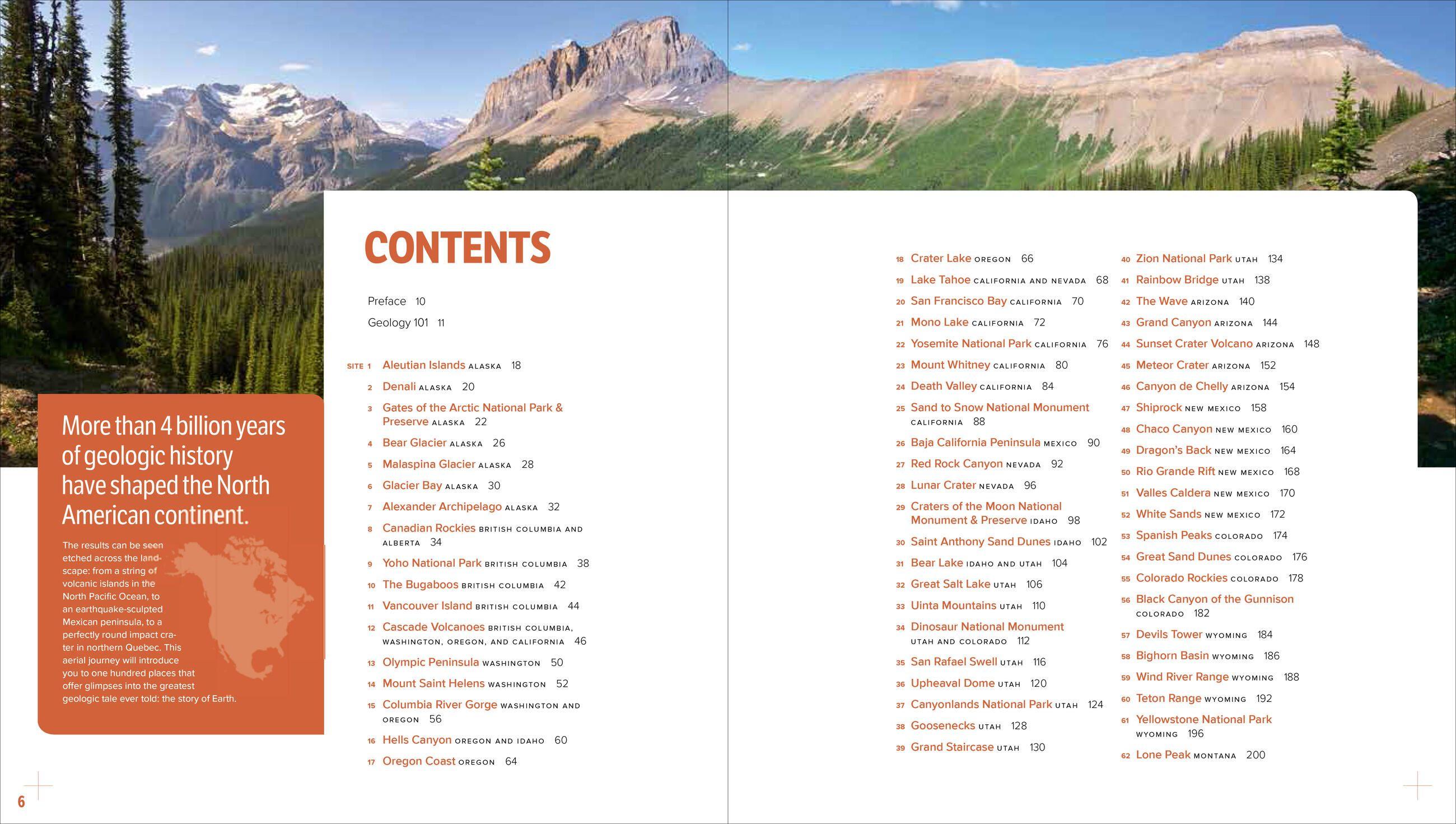 Beispielinhalt (Bild) Aerial Geology
