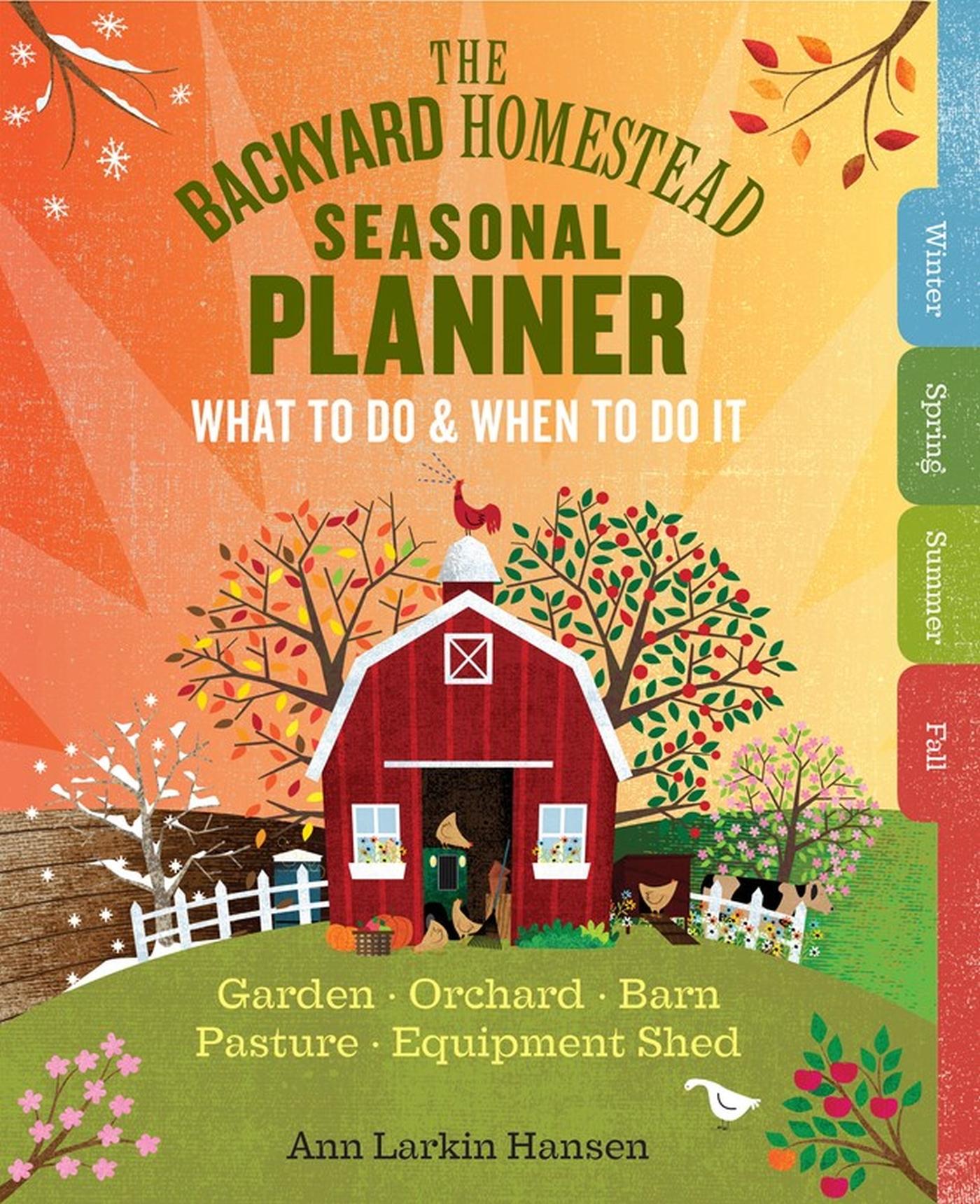Vorderes Coverbild The Backyard Homestead Seasonal Planner