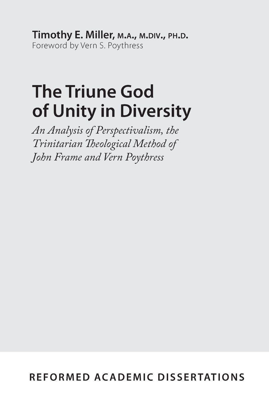 Vorderes Coverbild The Triune God of Unity in Diversity