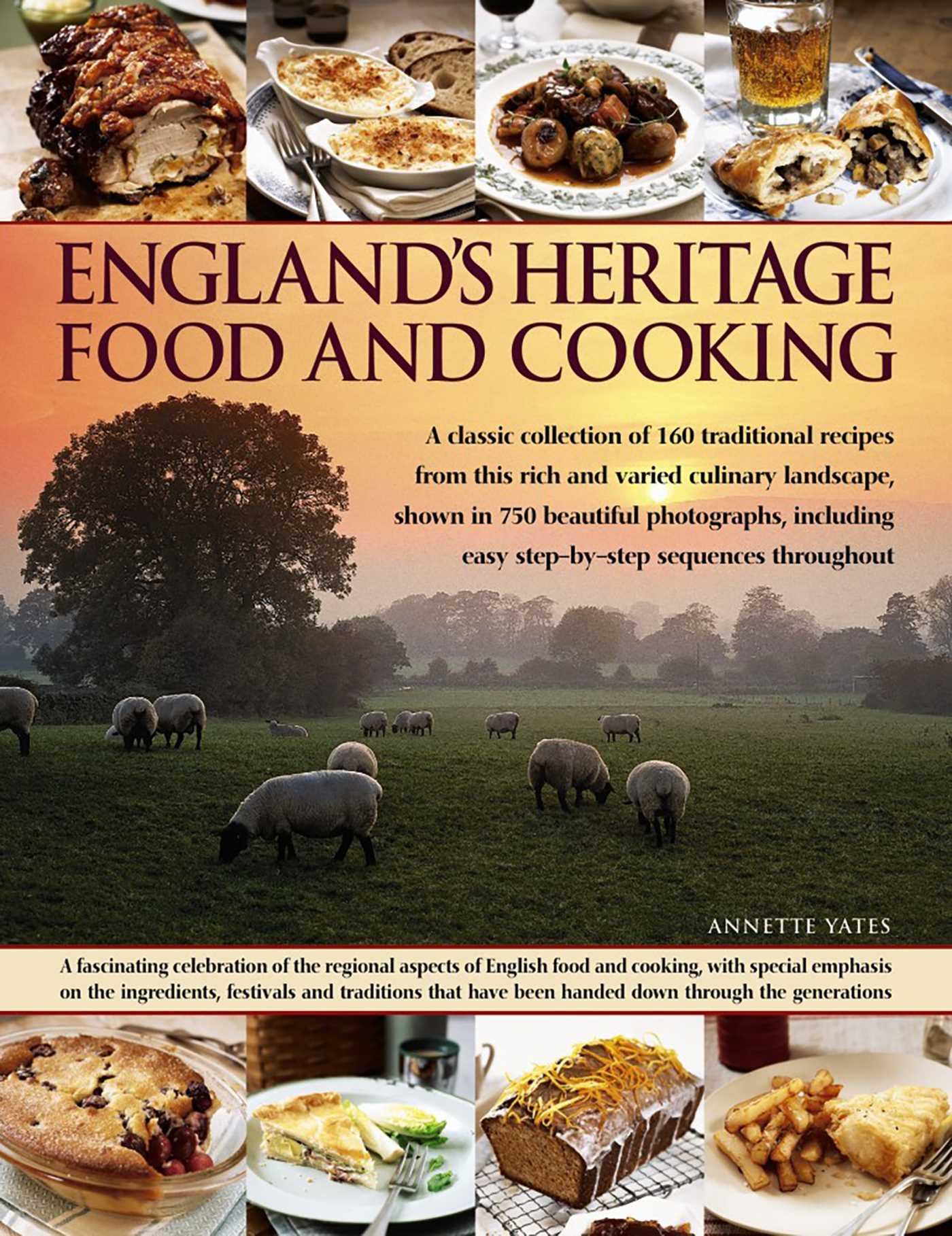 Vorderes Coverbild England's Heritage Food and Cooking