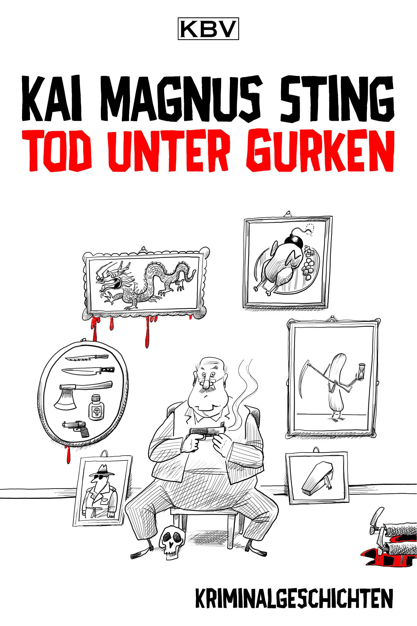 Vorderes Coverbild Tod unter Gurken