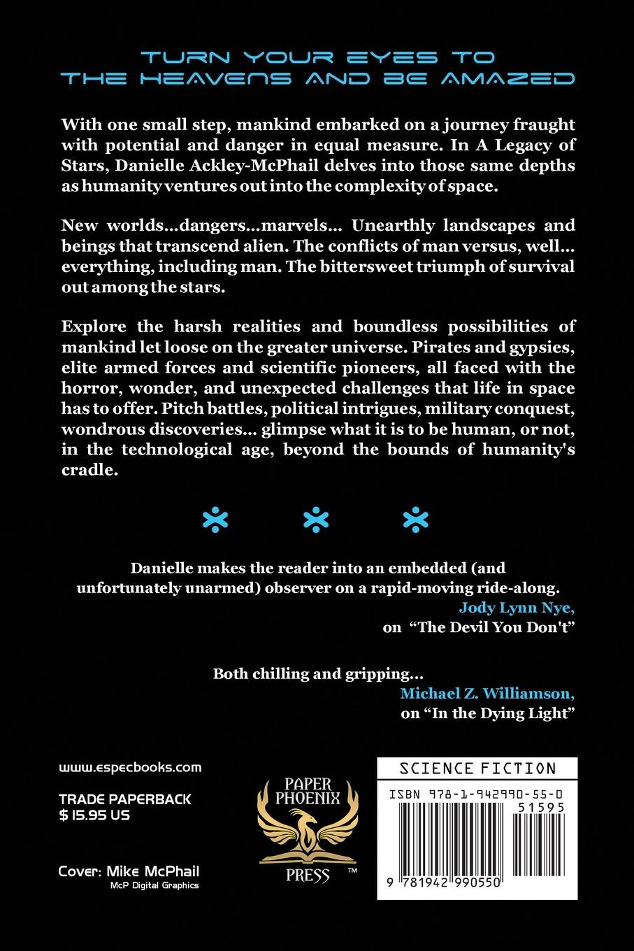 Rückseitencover A Legacy of Stars