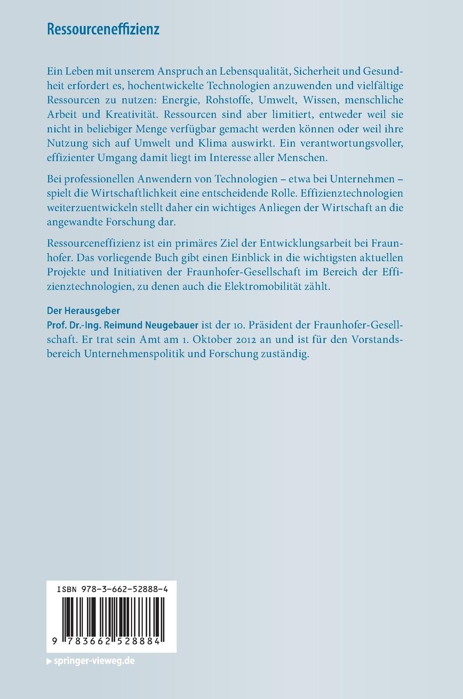 Rückseitencover Ressourceneffizienz