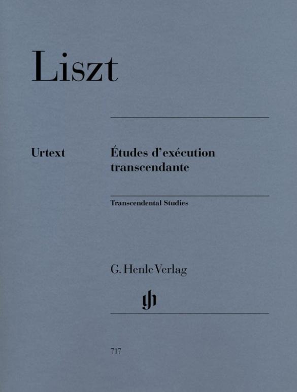 Vorderes Coverbild Liszt, Franz - Études d'exécution transcendante