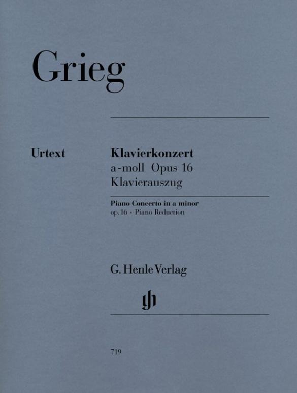 Vorderes Coverbild Grieg, Edvard - Klavierkonzert a-moll op. 16